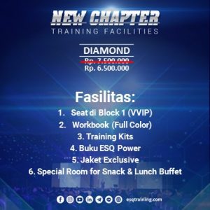 Fasilitas Training ESQ New Chapter Diamond