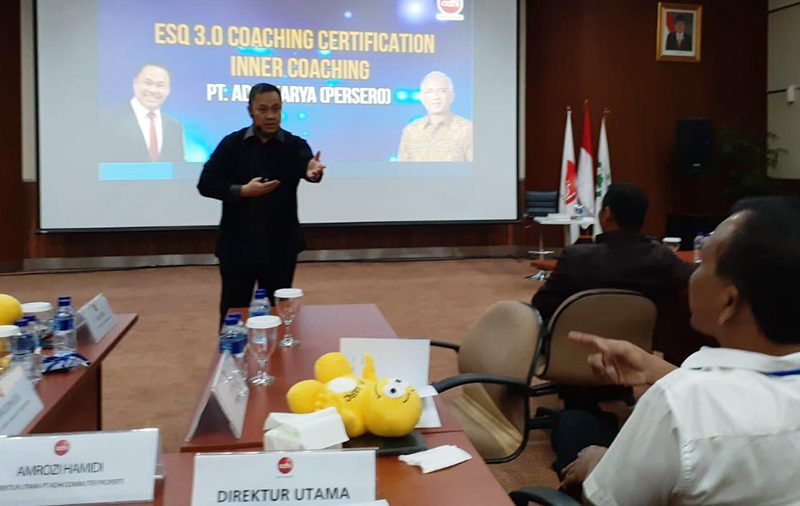 Training Sertifikasi 3.0 Coaching Board of Director PT Adhi Karya di Akhir Juli 2019