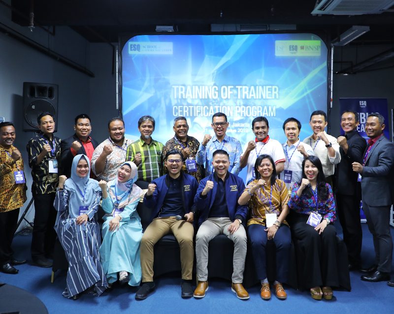 Training of Trainer Skema 3 Lembaga Sertifikasi Profesi Trainer Indonesia di Agustus 2019