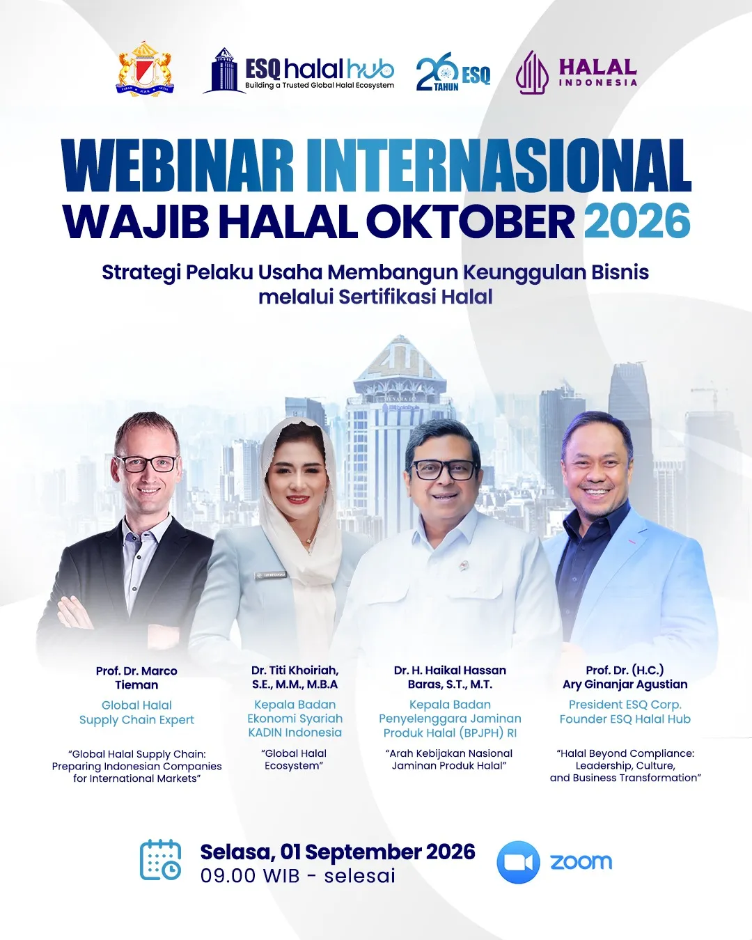 Webinar Internasional Wajib Halal Oktober 2026
